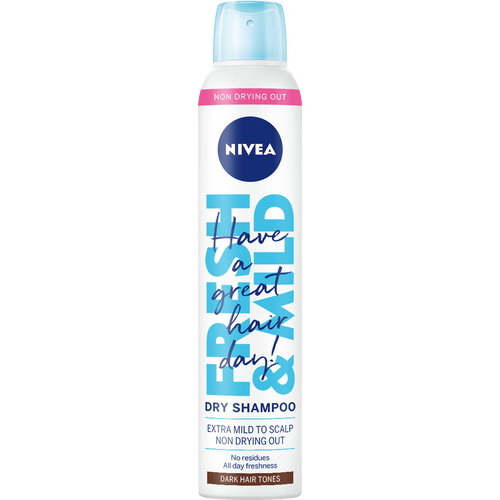 NIVEA Dry Shampoo Dark šampon za suvo pranje - tamna kosa 200ml slika 1