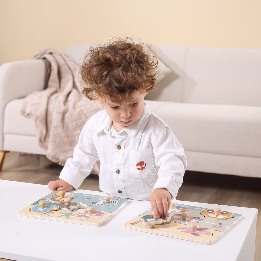 Viga 44068 polarb puzzle s ručkama - životinje slika 3