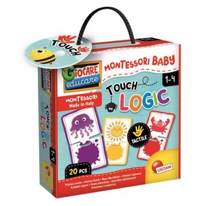 Lisciani Edukativna igra Montessori Baby Touch Logic - Dodirni i osjeti