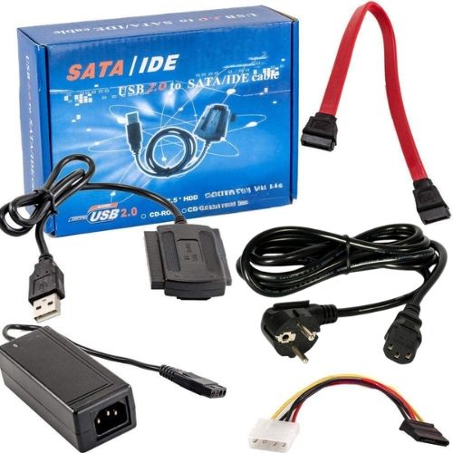 USB 2.0 na IDE 2.5" - 3.5" i SATA adapter slika 1