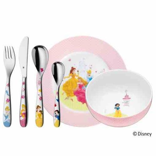 WMF dječji set pribora za jelo Disney princeze 6 komada slika 1