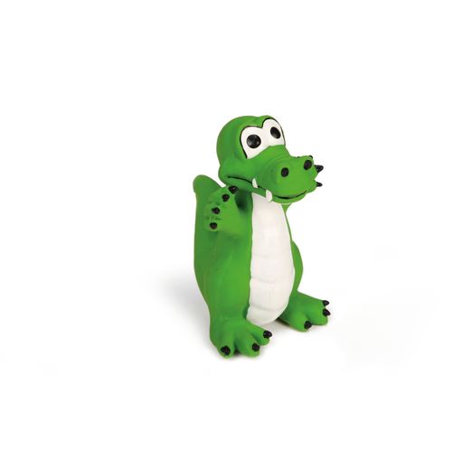 Beeztees Igračka za pse Krokodil Latex, Zeleni slika 1