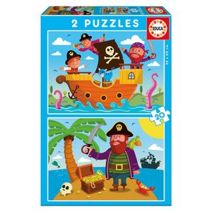 Pirati Puzzle 2x20 komada