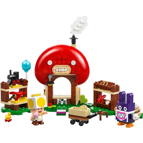 Lego Super Mario Nabbit At Toads Shop Expansion Set slika 1