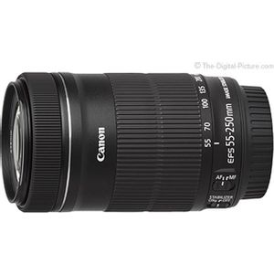 Canon EF-S 55-250 mm f/4-5.6 IS STM - Zoom Objektiv Dugog Dosega