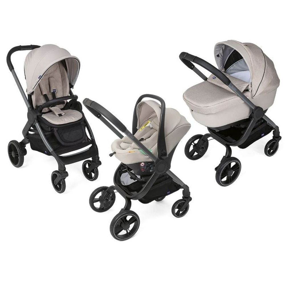 Chicco Kolica za bebe Trio Alysia i-Size, Sand slika 1