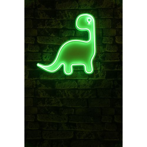 Wallity Ukrasna plastična LED rasvjeta, Dino the Dinosaur - Green slika 2