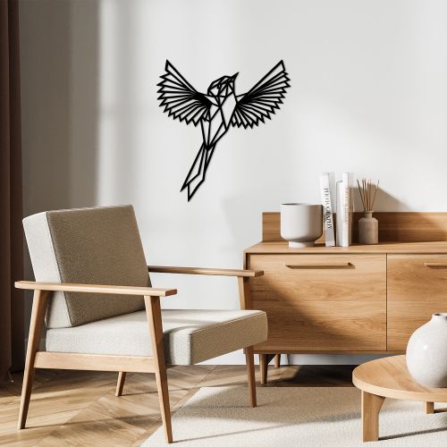 Wallity Metalna zidna dekoracija, King Bird - 479 slika 2