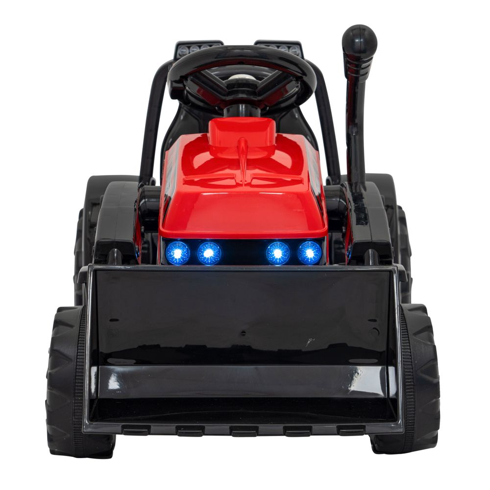 Bager/Traktor G320 na akumulator, crveni slika 1