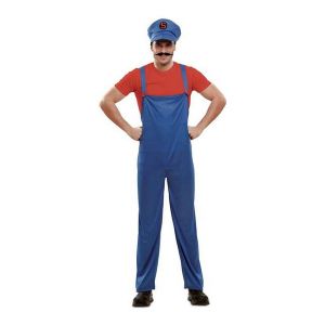 Svečana Odjeća za Odrasle Super Plumber My Other Me Crvena M/L