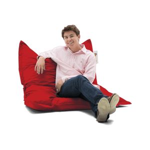 Cushion Pouf 100x100 - Red Red Garden Bean Bag