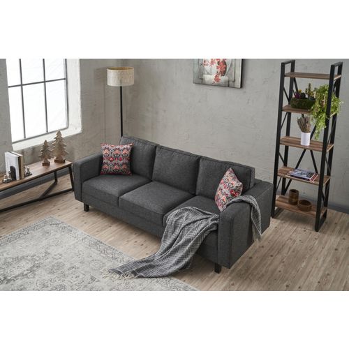 Atelier Del Sofa Trosjed, Antracit, Kale Linen - Anthracite slika 3