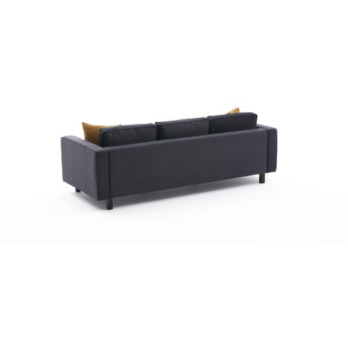 Atelier Del Sofa Trosjed, Antracit, Kale Velvet - Anthracite slika 6