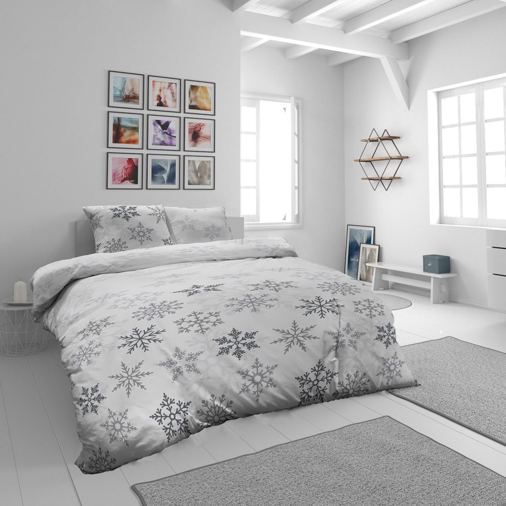 Posteljina od flanela Svilanit Ivy  200x200 2x50x70 cm slika 5