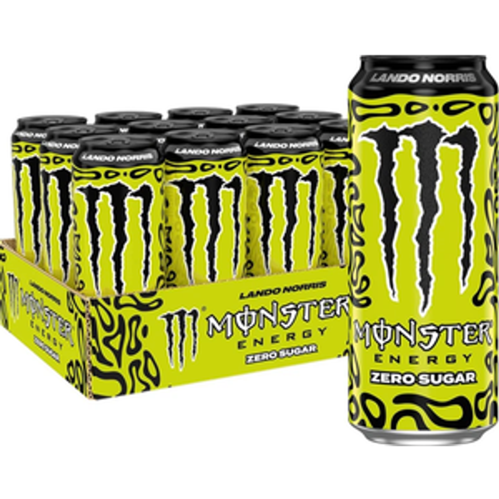 Monster Lando Norris Zero Sugar 0,5l 12/1 limenka XXL slika 1