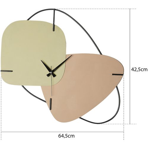 Wallity Dekorativni zidni sat, Brazil - Brown slika 5