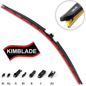 Metlica brisača flat 48cm KIMBLADE - crvena