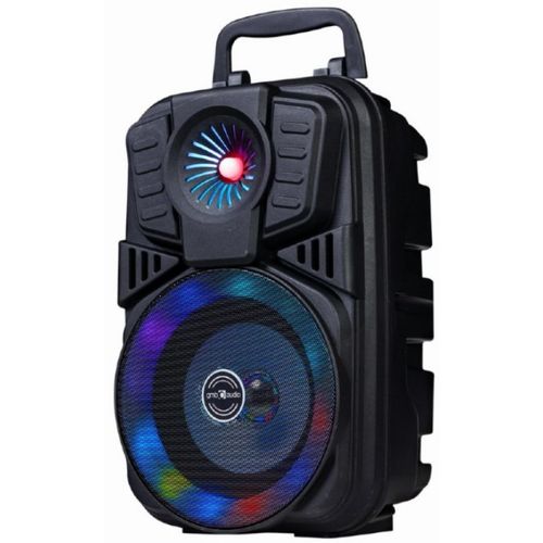SPK-BT-LED-01 Gembird Portable Bluetooth karaoke speaker 5W, FM, USB, SD, 3,5mm, MIC 6,35mm, LED slika 1