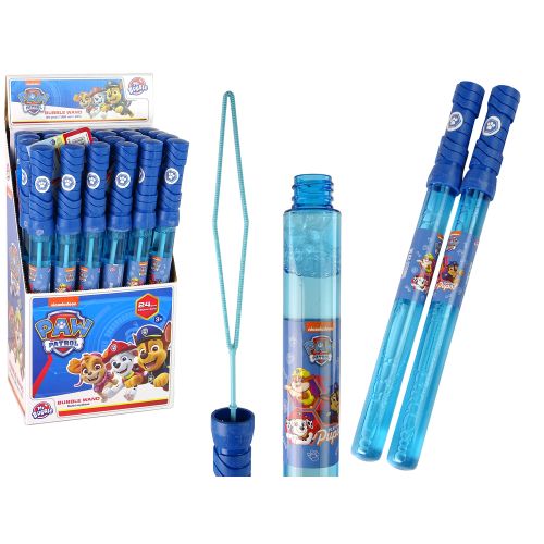 Štapić za izradu mjehurića od sapunice Paw Patrol 120ml - plavi slika 1