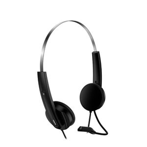 Genius HS-220U Black, USB, slusalice sa micr.