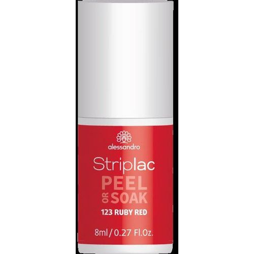 Alessandro Striplac 2.0 PEEL OR SOAK Ruby Red 8 ml slika 1