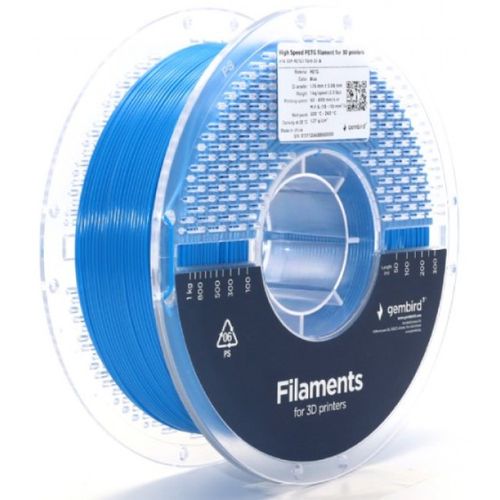 3DP-PETG1.75HY-01-B PETG filament velike brzine za 3D stampac 1.75mm, kotur 1KG BLUE slika 1