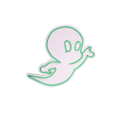 Wallity Ukrasna plastična LED rasvjeta, Casper The Friendly Ghost - Green slika 4