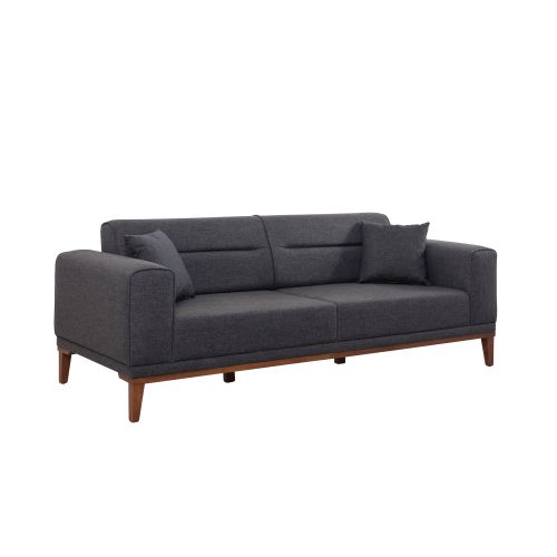 Atelier Del Sofa Liones-Anthracite Trosed na razvlačenje, Antracit slika 2