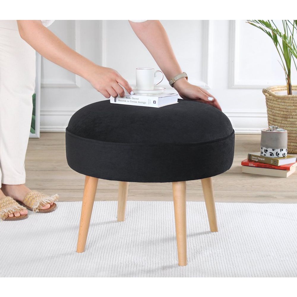 Romley - Crni Pouf slika 2