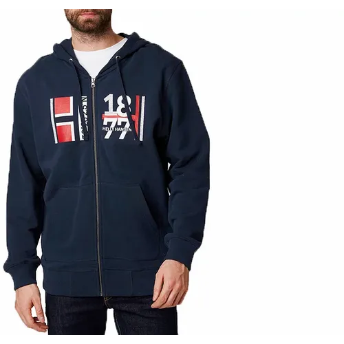 Muški hoodie Helly Hansen 1877 full zip hoodie 53226-598 slika 9