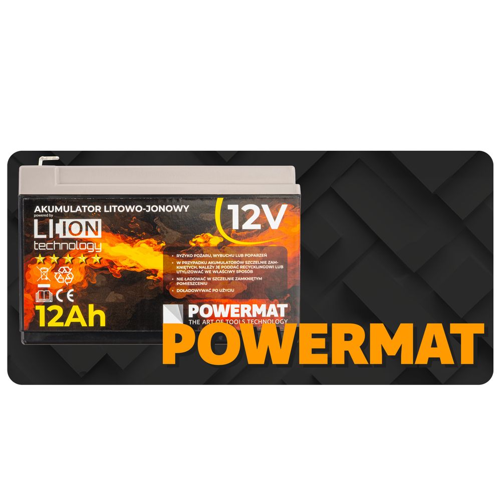 AKUMULATOR Li-Ion 12AH 12V PM-AKLJ-12V12AM slika 6
