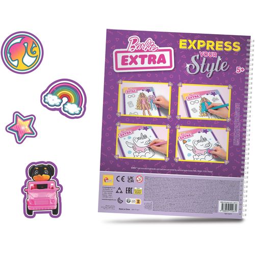 LISCIANI BARBIE kreativna bojanka Express your style 12679 slika 8