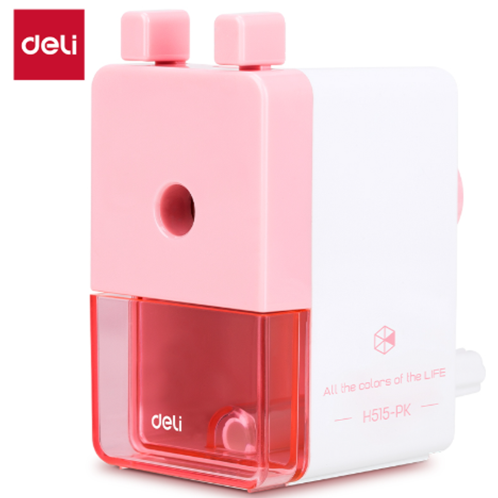 Rotacioni rezač za olovke stoni-pink EH515-PK slika 1