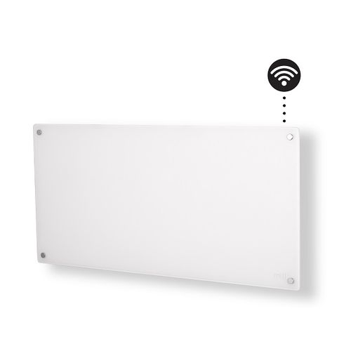 MILL GL900WIFI3 Panelni Konvektorski Radijator s Wi-Fi, Bijelo Staklo, 900W slika 1