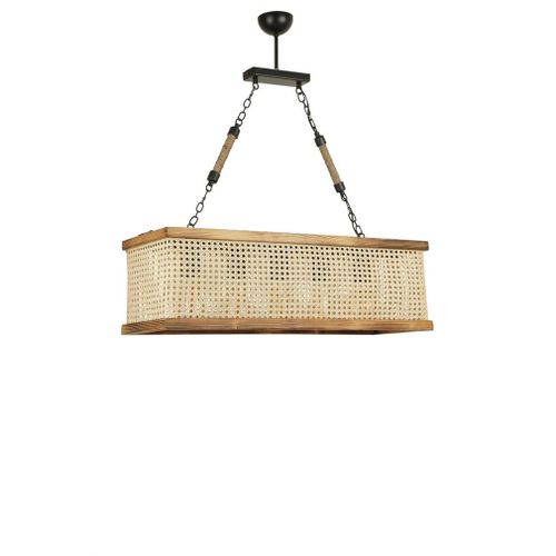 Martin - 8574-3 Rattan
Walnut Chandelier slika 2