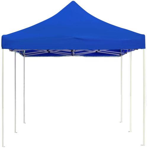 Profesionalni sklopivi šator za zabave 6 x 3 m plavi slika 13
