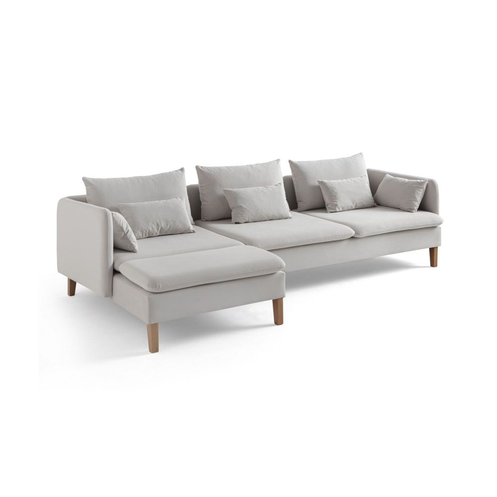 Ugaona Sofa Flexy Relax - boja: krem slika 10