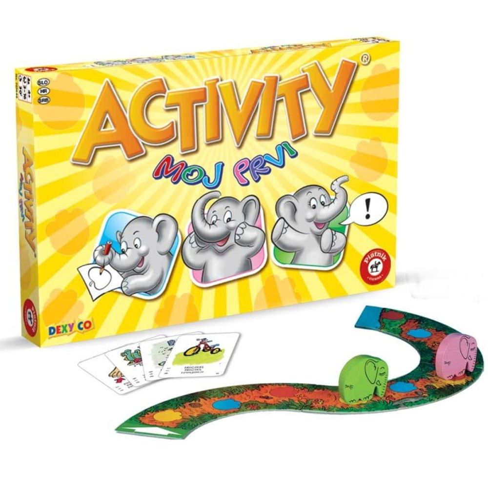 Piatnik Društvena igra Moj prvi Activity slika 1