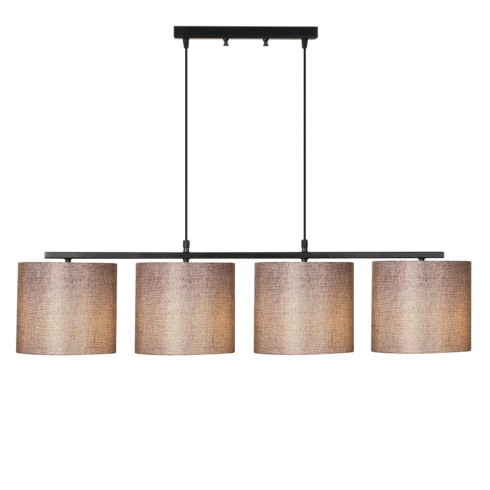 Luster Valiz - 4701 Crno-Smeđi slika 5