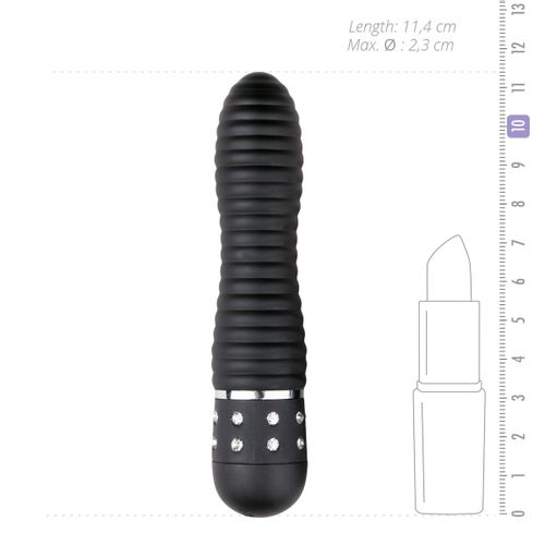 Love Diamond vibrator - crni slika 5