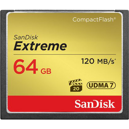 SanDisk CF 64GB Extreme 120MB/s, 85Mb/s UDMA7 slika 4