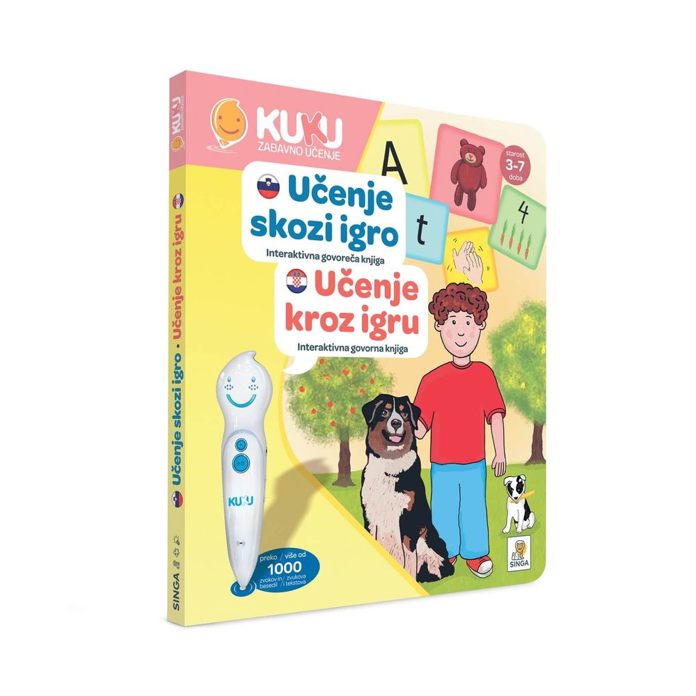 Singa 33983 Interaktivna knjiga Kuku - Učenje kroz igru slika 2