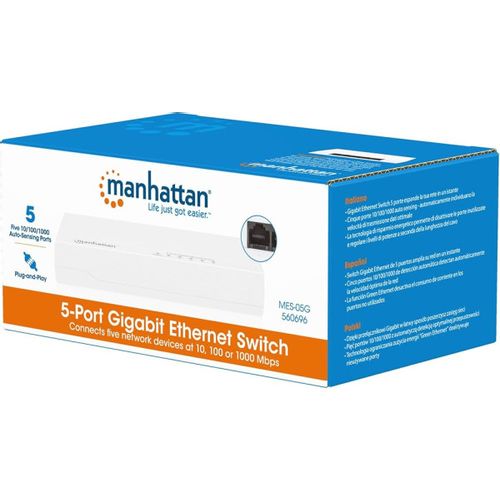 LAN switch Manhattan 560696 10/100/1000 5port slika 2