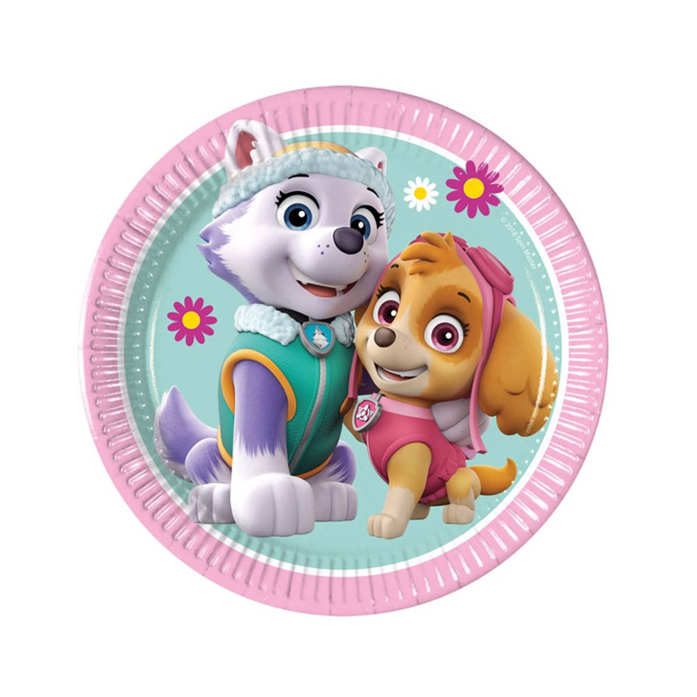 Papirni tanjiri Paw Patrol 20cm, 8 komada slika 1