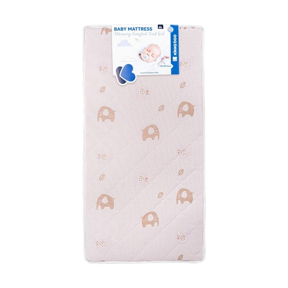 Kikka Boo Memory Madrac Comfort Cool Gel 70x140x12cm, Elephant slika 2