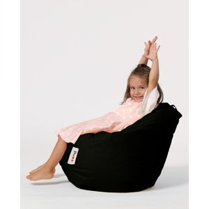 Atelier Del Sofa Vreća za sjedenje, Premium Kids - Black