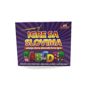 IGRA SA SLOVIMA ABECEDA 77410