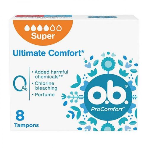 OB® Tamponi Procomfort Super 8Kom slika 1