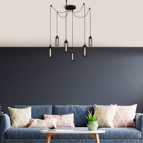 Likya - N-1010 Black Chandelier slika 2