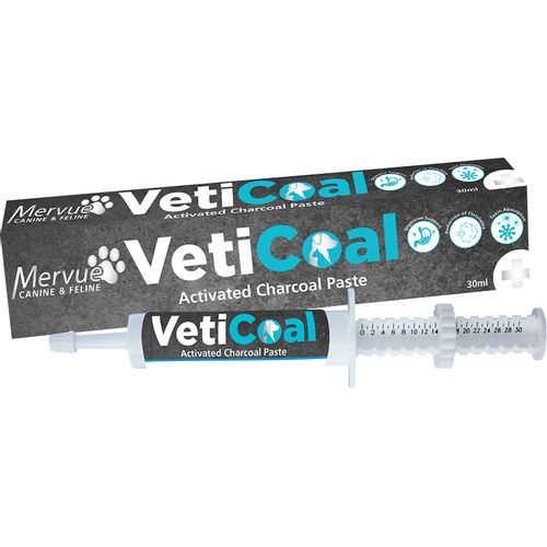 Mervue VetiCoal pasta na bazi aktivnog uglja 30 ml slika 1